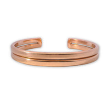 Load image into Gallery viewer, EXTRA LARGE Heavy Double-Row Copper Bracelet - Thick, Extra Heavy Copper