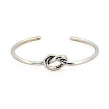 Load image into Gallery viewer, Taxco Sterling Silver Knot Cuff Bracelet - UrbanroseNYC