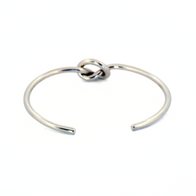 Load image into Gallery viewer, Taxco Sterling Silver Knot Cuff Bracelet - UrbanroseNYC