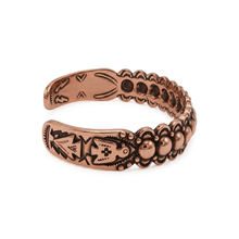 Load image into Gallery viewer, Solid Copper Beaded Cuff - UrbanroseNYC