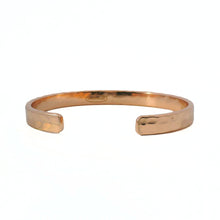 Load image into Gallery viewer, Heavy Solid Copper Bracelet With Hammered Finish