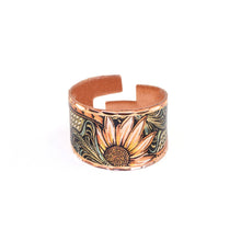 Load image into Gallery viewer, Western Sunflowers Art Ring
