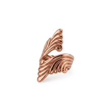 Load image into Gallery viewer, Solid Copper Wrap Ring - Scroll Design - UrbanroseNYC