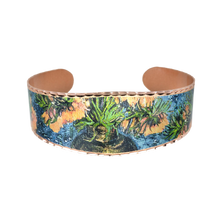 Load image into Gallery viewer, Copper Bracelet - Van Gogh Crown Imperial Fritillaries in a Copper Vase - UrbanroseNYC