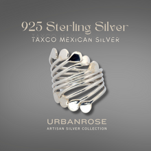 Load image into Gallery viewer, Taxco Sterling Silver Modernist Ring - Style 2 - UrbanroseNYC