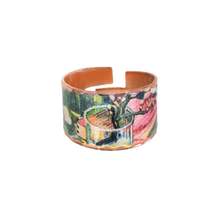 Load image into Gallery viewer, Copper Art Ring - Van Gogh Blossoming Almond Branch