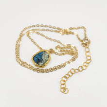 Load image into Gallery viewer, Minimalist Gemstone Pendant - K2 Jasper - Minimalist Gemstone Pendant - K2 Jasper - UrbanroseNYC