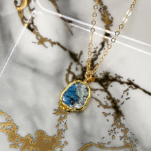 Load image into Gallery viewer, Minimalist Gemstone Pendant - K2 Jasper - Minimalist Gemstone Pendant - K2 Jasper - UrbanroseNYC