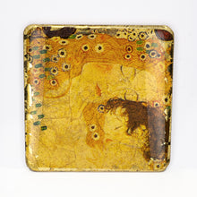 Load image into Gallery viewer, Gilded Coaster - Gustav Klimt Collection UrbanroseNYC