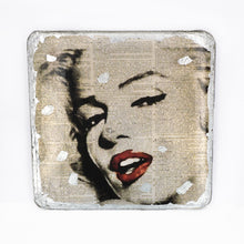 Load image into Gallery viewer, Gilded Coaster - Marilyn Monroe UrbanroseNYC
