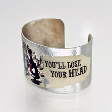 Load image into Gallery viewer, Gilded Cuff Bracelet - You&#39;ll Lose Your Head UrbanroseNYC
