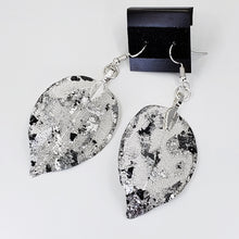 Load image into Gallery viewer, Gilded Leaf Earrings - Monochromatics UrbanroseNYC