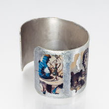 Load image into Gallery viewer, Gilded Cuff Bracelet - Alice in Wonderland UrbanroseNYC