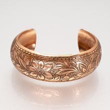 Load image into Gallery viewer, Solid Copper Domed Cuff - Daisy Design UrbanroseNYC