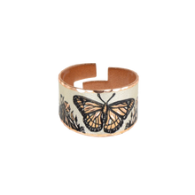 Load image into Gallery viewer, Copper Art Ring - Butterfly - UrbanroseNYC