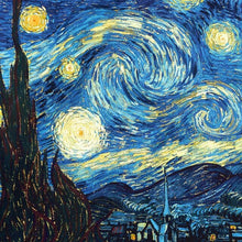 Load image into Gallery viewer, Copper Art Ring - Van Gogh Starry Night - UrbanroseNYC