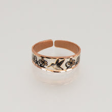 Load image into Gallery viewer, Copper Art Ring - Hummingbird UrbanroseNYC