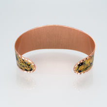 Load image into Gallery viewer, Copper Art Cuff - Gustav Klimt Freya's Tears