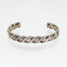 Load image into Gallery viewer, Men's & Women's Heavy Twisted Wire Copper-Nickel Bracelet - UrbanroseNYC