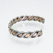Load image into Gallery viewer, Men's & Women's Heavy Twisted Wire Copper-Nickel Bracelet - UrbanroseNYC