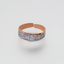 Load image into Gallery viewer, Copper Art Ring - Van Gogh Almond Blossoms