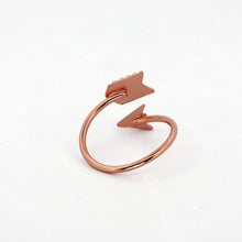 Load image into Gallery viewer, Solid Copper Arrow Ring - UrbanroseNYC