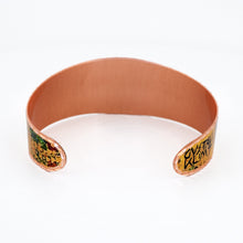 Load image into Gallery viewer, Copper Art Bracelet - Gustav Klimt The Kiss - UrbanroseNYC