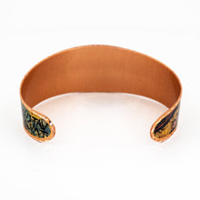 Load image into Gallery viewer, Copper Art Bracelet - Gustav Klimt Lady With a Fan - UrbanroseNYC