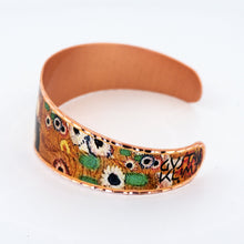 Load image into Gallery viewer, Copper Art Bracelet - Gustav Klimt Mother & Child - UrbanroseNYC