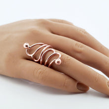 Load image into Gallery viewer, Copper Wire Ring - Style 2 UrbanroseNYC