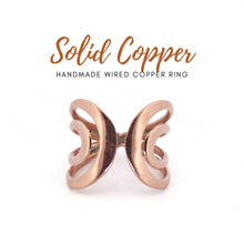 Load image into Gallery viewer, Copper Wire Ring - Style 4 UrbanroseNYC