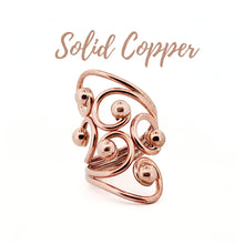Load image into Gallery viewer, Copper Wire Ring - Style 1 UrbanroseNYC