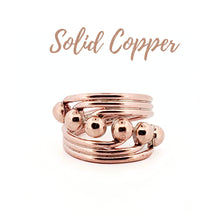 Load image into Gallery viewer, Copper Wire Ring - Style 6 UrbanroseNYC