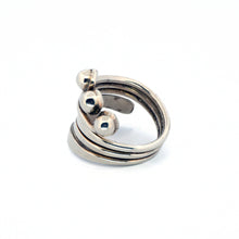 Load image into Gallery viewer, Taxco Sterling Silver Modernist Ring - Style 10 - UrbanroseNYC