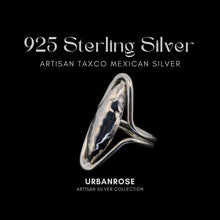 Load image into Gallery viewer, Taxco Sterling Silver Modernist Ring - Style 8 - UrbanroseNYC
