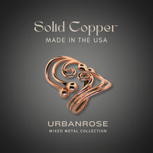 Load image into Gallery viewer, Copper Wire Ring - Style 5 UrbanroseNYC