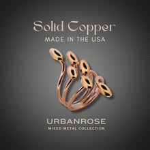 Load image into Gallery viewer, Copper Wire Ring - Style 7 UrbanroseNYC