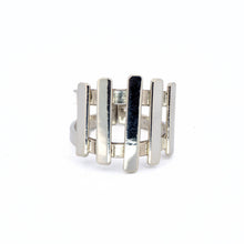 Load image into Gallery viewer, Taxco Sterling Silver Modernist Ring - Style 3 - UrbanroseNYC
