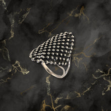 Load image into Gallery viewer, Taxco Sterling Silver Open Weave Ring - UrbanroseNYC
