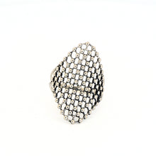 Load image into Gallery viewer, Taxco Sterling Silver Open Weave Ring - UrbanroseNYC