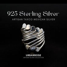 Load image into Gallery viewer, Taxco Sterling Silver Modernist Ring - Style 2 - UrbanroseNYC