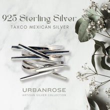 Load image into Gallery viewer, Taxco Sterling Silver Modernist Ring - Style 7 - UrbanroseNYC