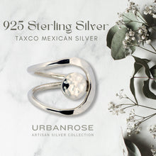Load image into Gallery viewer, Taxco Sterling Silver Modernist Ring - Style 1 - UrbanroseNYC