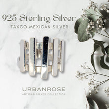 Load image into Gallery viewer, Taxco Sterling Silver Modernist Ring - Style 3 - UrbanroseNYC