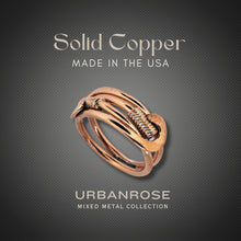Load image into Gallery viewer, Copper Wire Ring - Style 3 UrbanroseNYC
