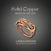 Load image into Gallery viewer, Copper Wire Ring - Style 3 UrbanroseNYC
