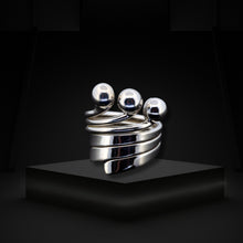Load image into Gallery viewer, Taxco Sterling Silver Modernist Ring - Style 10 - UrbanroseNYC