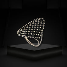 Load image into Gallery viewer, Taxco Sterling Silver Open Weave Ring - UrbanroseNYC