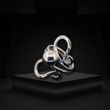 Load image into Gallery viewer, Taxco Sterling Silver Modernist Ring - Style 4 - UrbanroseNYC