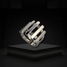 Load image into Gallery viewer, Taxco Sterling Silver Modernist Ring - Style 3 - UrbanroseNYC